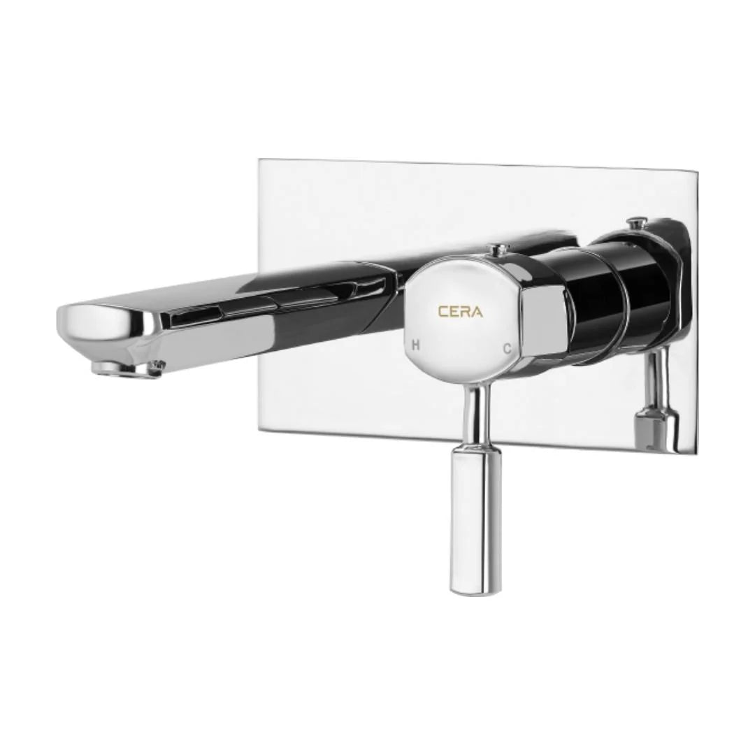 Cera Wall Mounted Basin Mixer Gayle F1014474 - Chrome