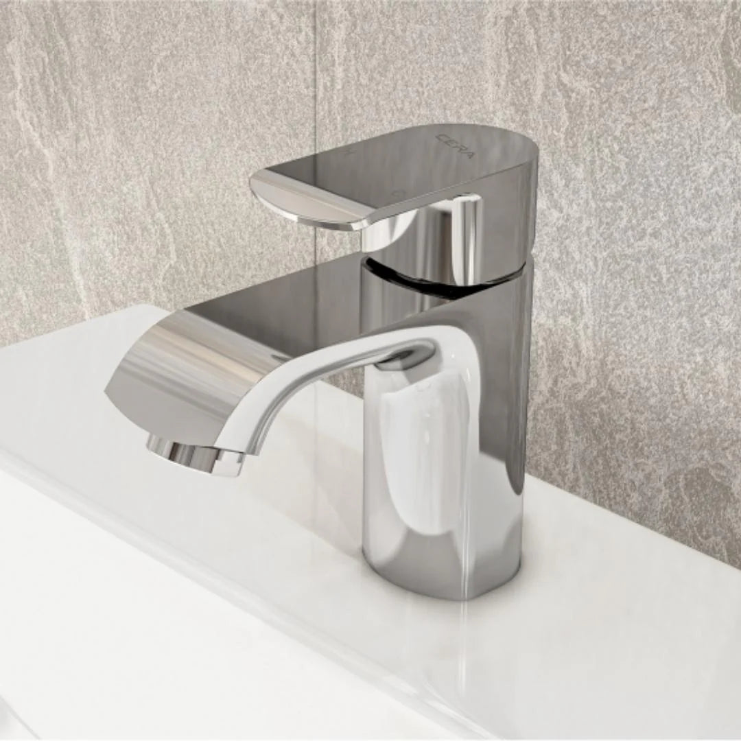 Cera Table Mounted Regular Basin Mixer Chromo F1019451 - Chrome