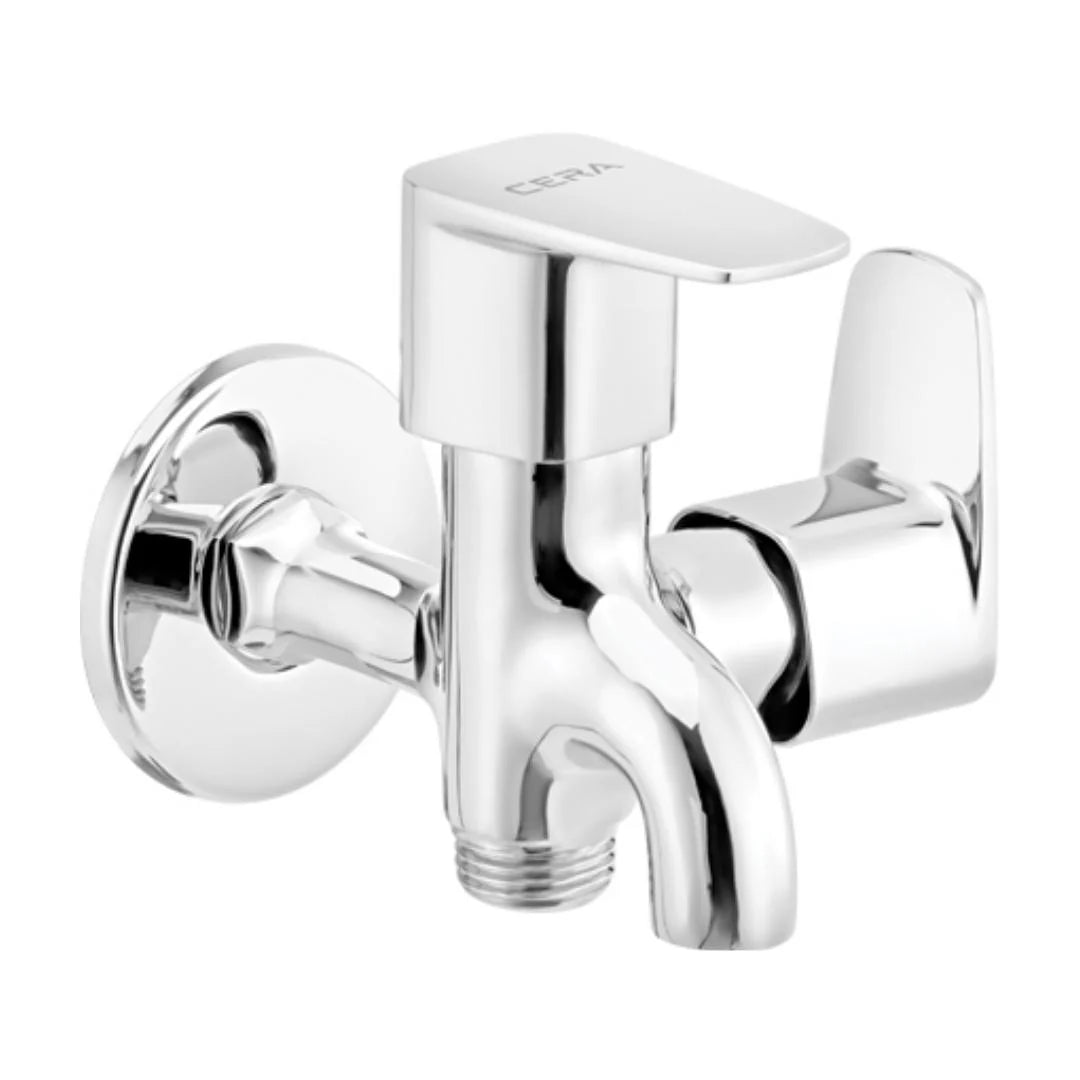 Cera WC Area 2 Way Bib Tap Vine F1020161 - Chrome