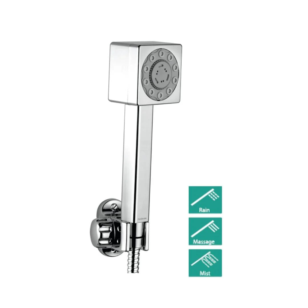 Hindware Multi Flow Hand Shower Geometric Collection F160021 - Chrome