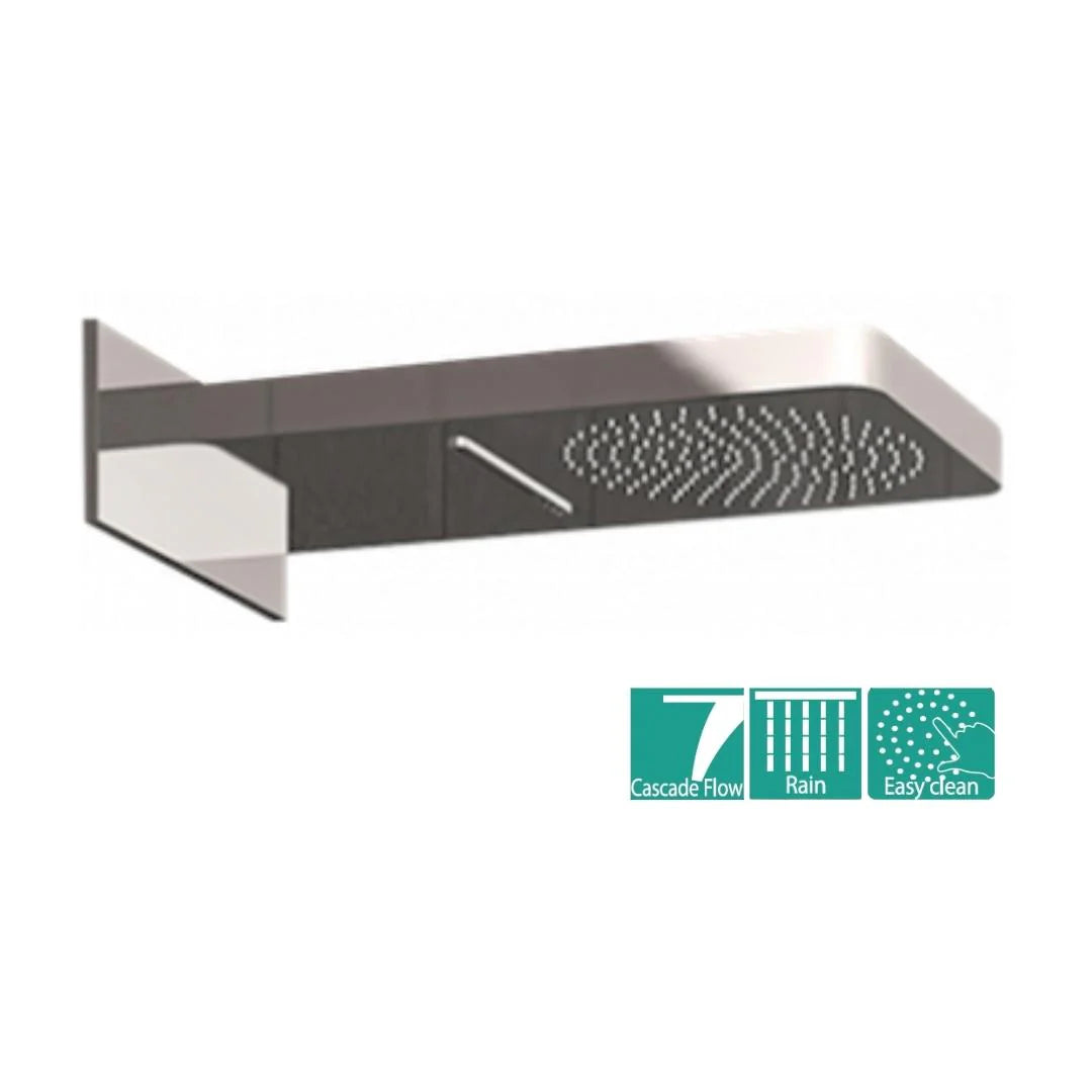 Hindware Multi Flow Overhead Shower Glamour Collection F160043 - Chrome