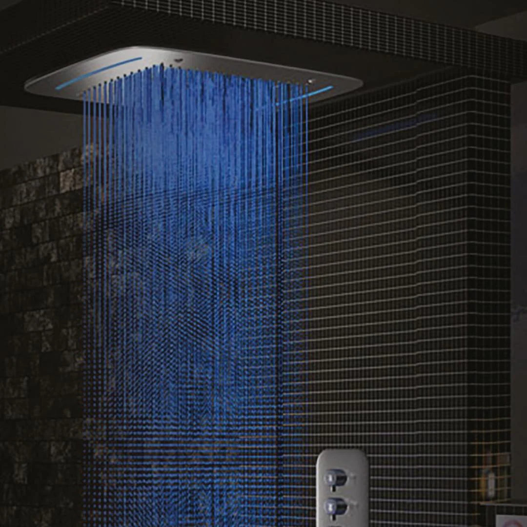 Hindware Multi Flow Overhead Shower Glamour Collection F160065 - Chrome