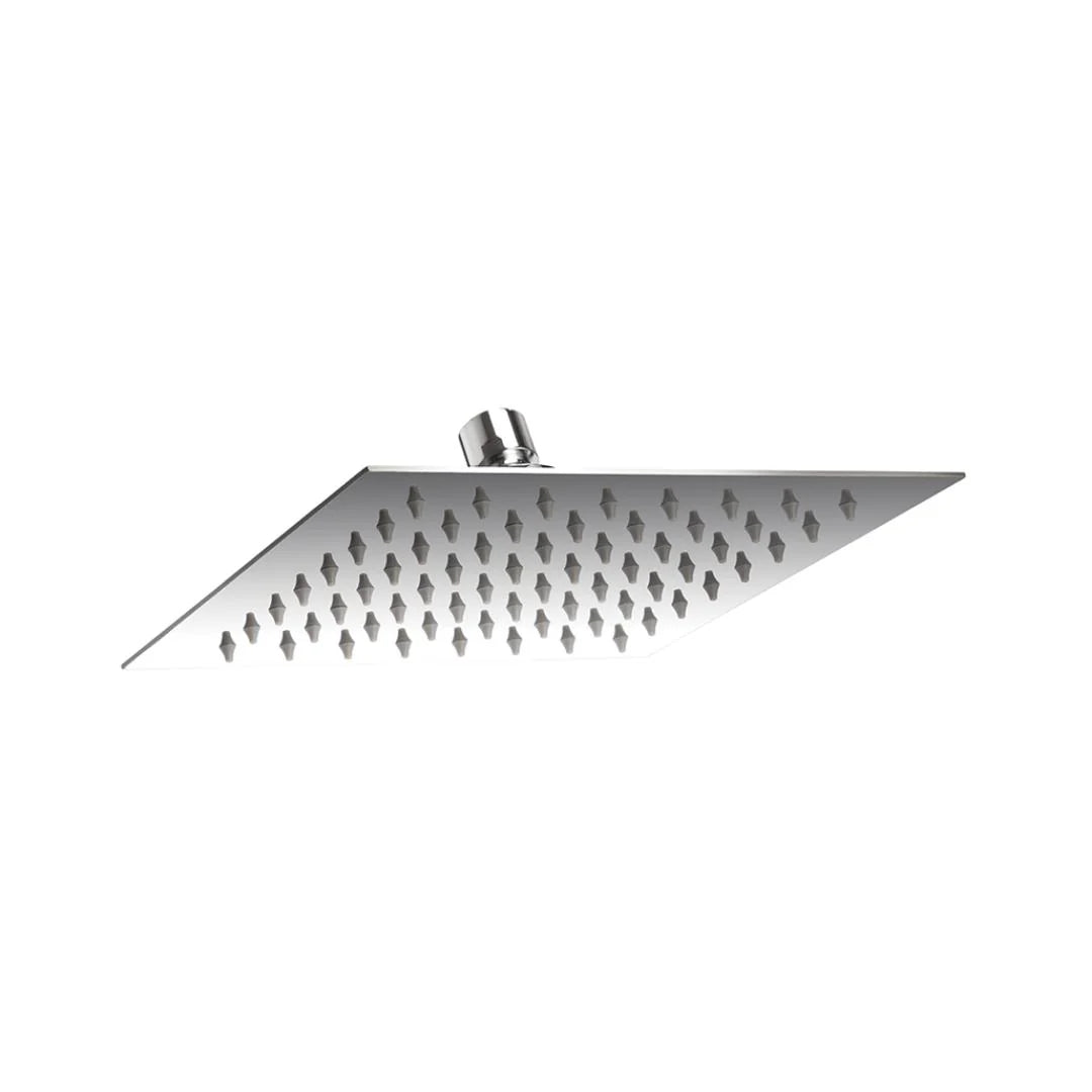 Hindware Single Flow Overhead Shower Geometric Collection F160103 - Stainless Steel