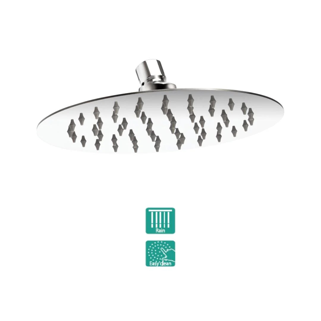 Hindware Single Flow Overhead Shower Urban Collection F160104 - Stainless Steel
