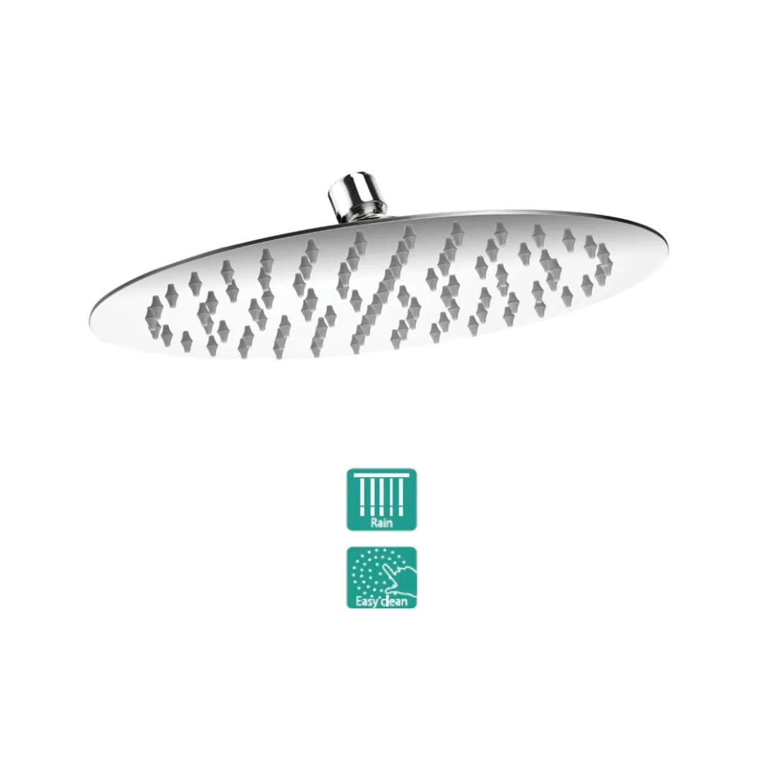 Hindware Single Flow Overhead Shower Urban Collection F160106 - Stainless Steel