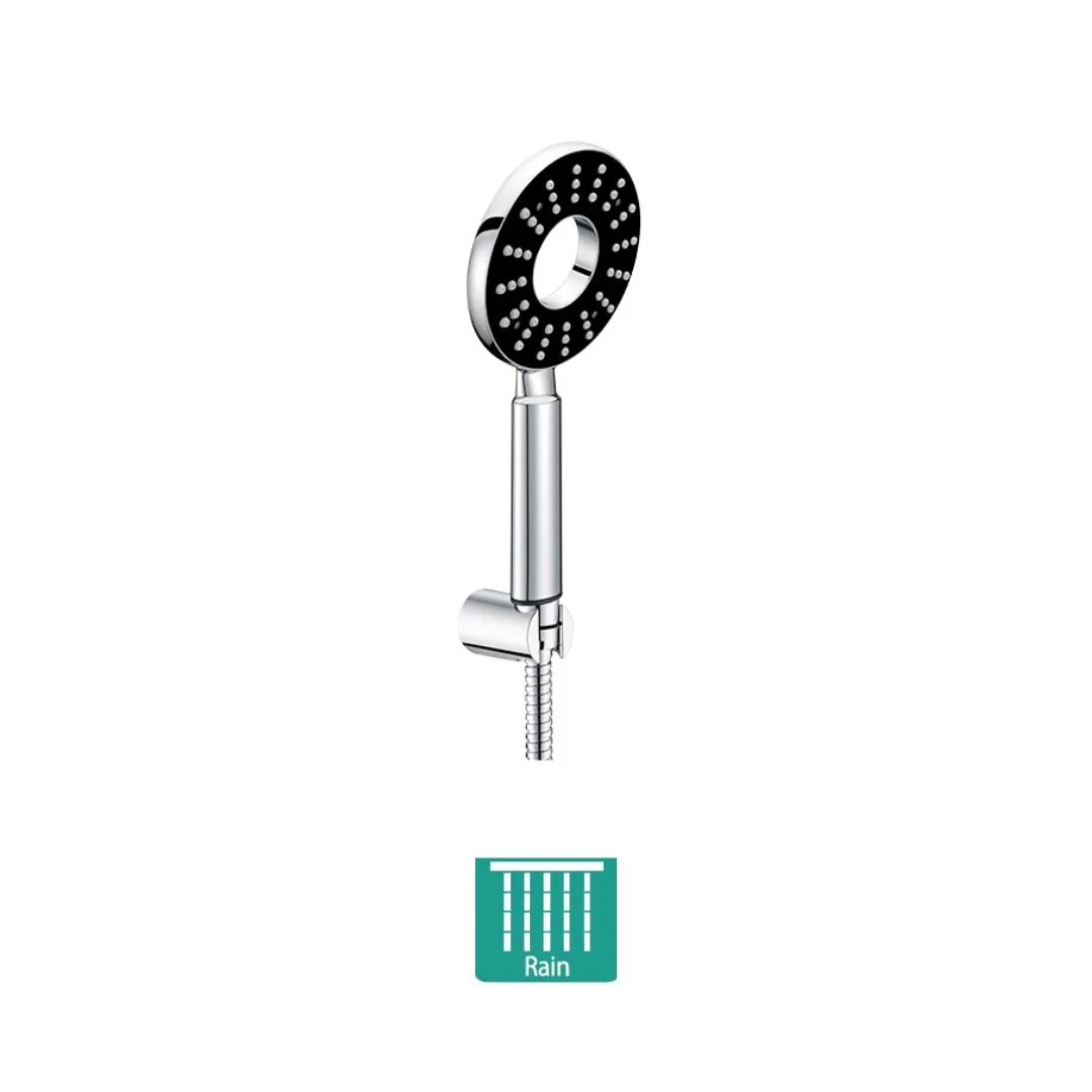 Hindware Single Flow Hand Shower Glamour Collection F160114 - Black