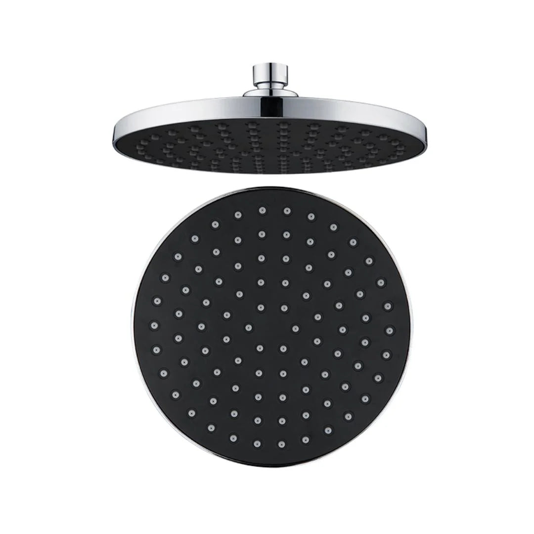 Hindware Single Flow Overhead Shower Glamour Collection F160124 - Black
