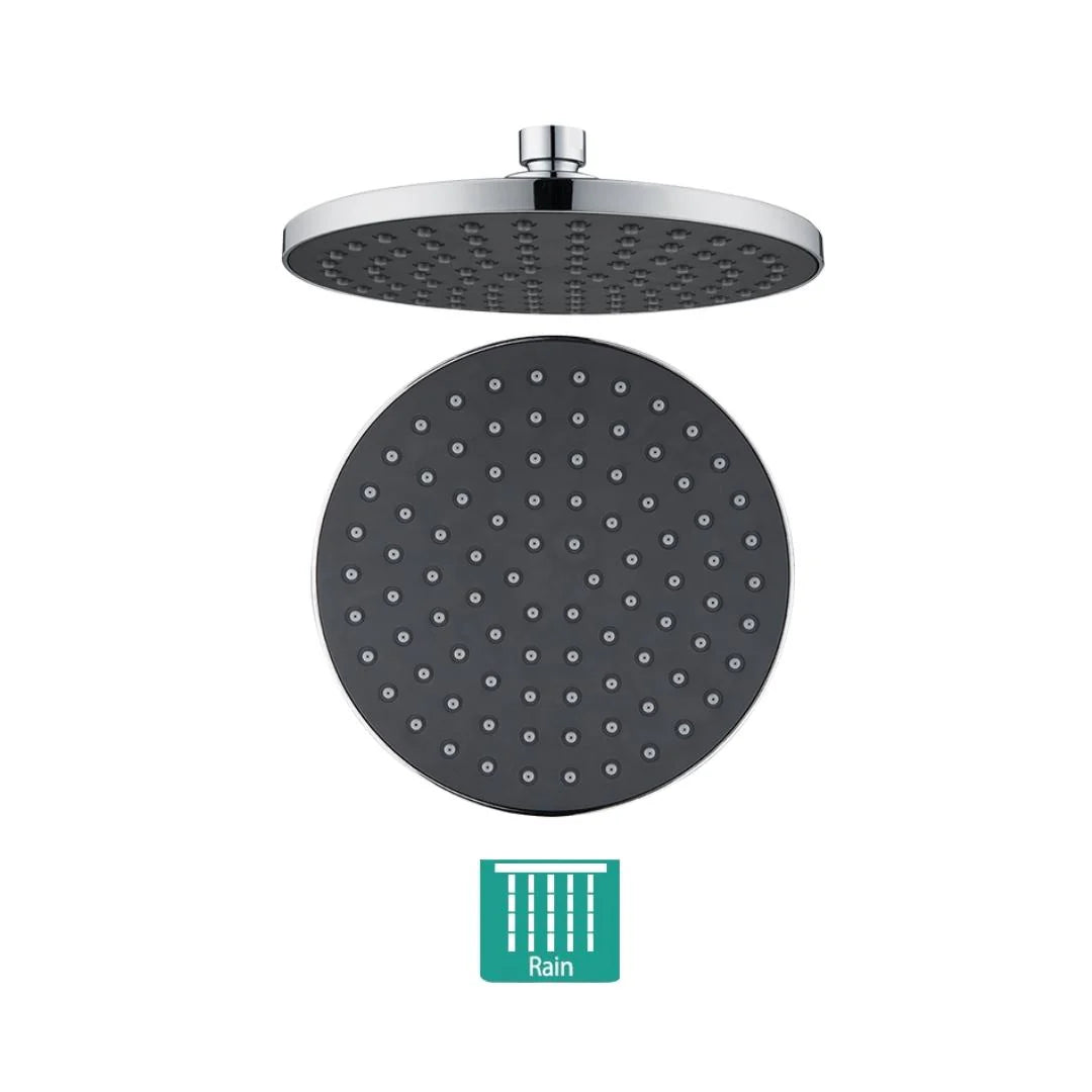 Hindware Single Flow Overhead Shower Glamour Collection F160126 - Dark Grey