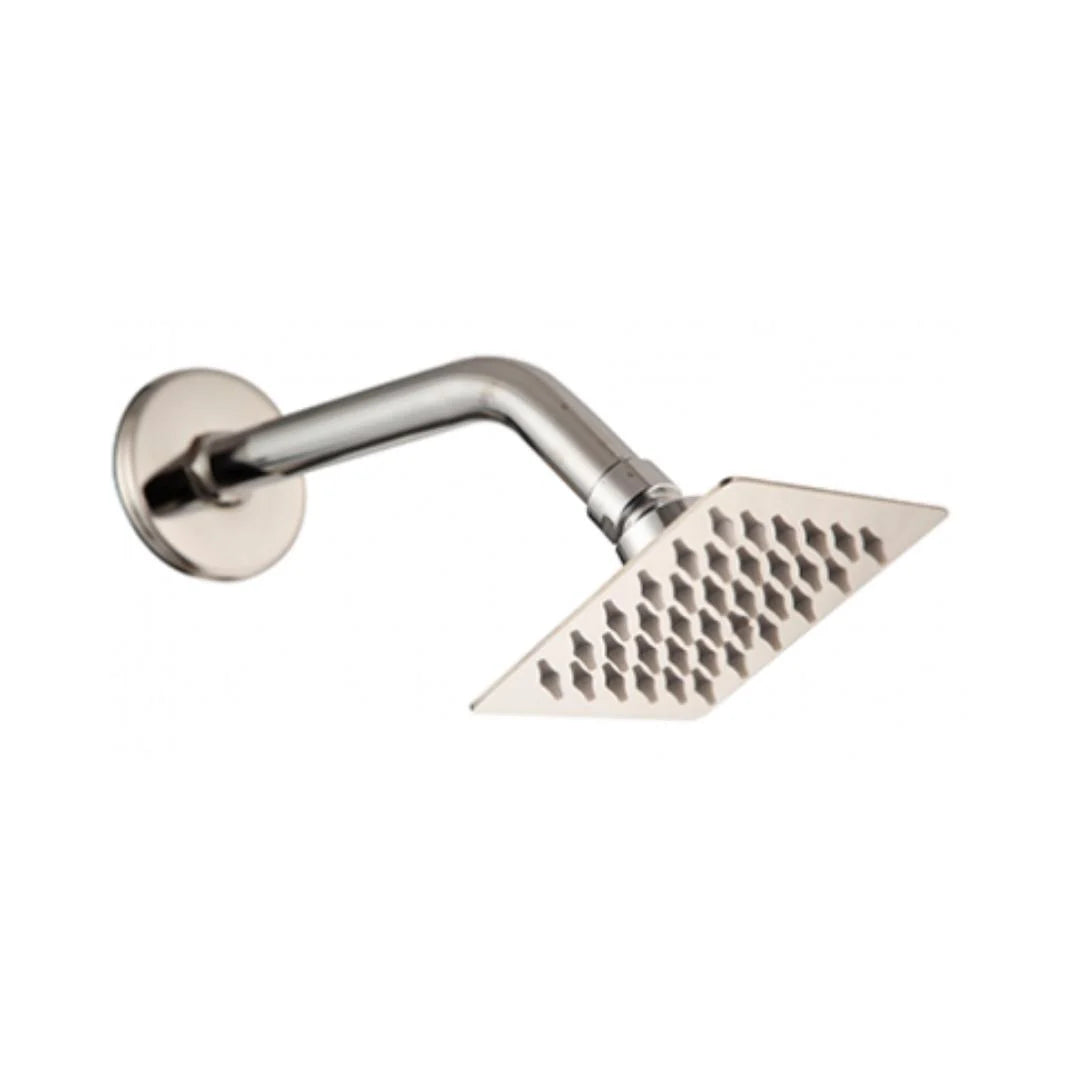 Hindware Single Flow Overhead Shower Geometric Collection F160143 - Stainless Steel