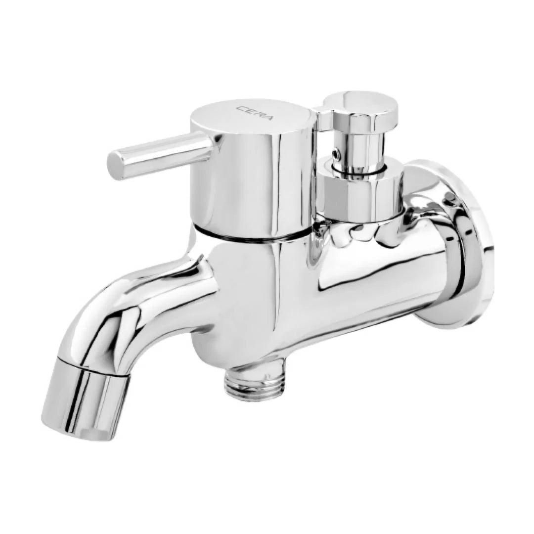 Cera WC Area 2 Way Bib Tap Fountain F2013163 - Chrome