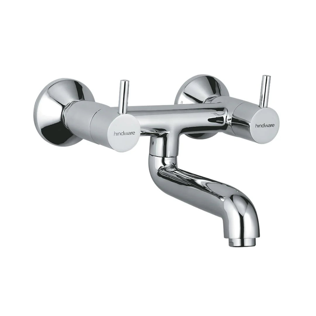 Hindware 1 Way Wall Mixer Flora F280016 - Chrome Finish