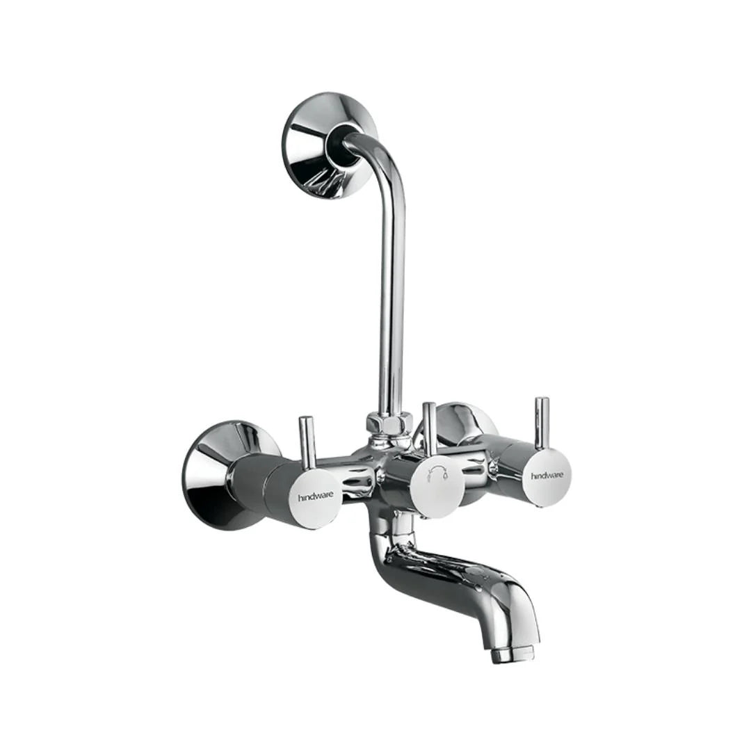 Hindware 2 Way Wall Mixer Flora F280018 - Chrome Finish