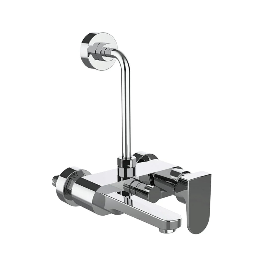 Hindware 2 Way Wall Mixer Elegance F340019 - Chrome Finish