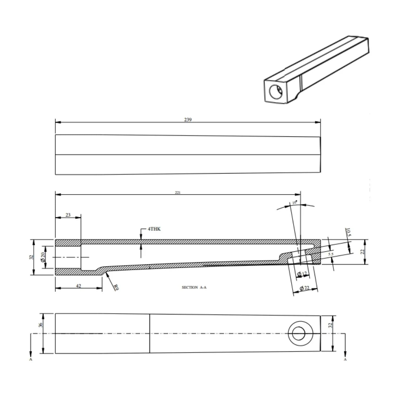Hindware Wall Mounted Basin Mixer Element F360013 - Chrome