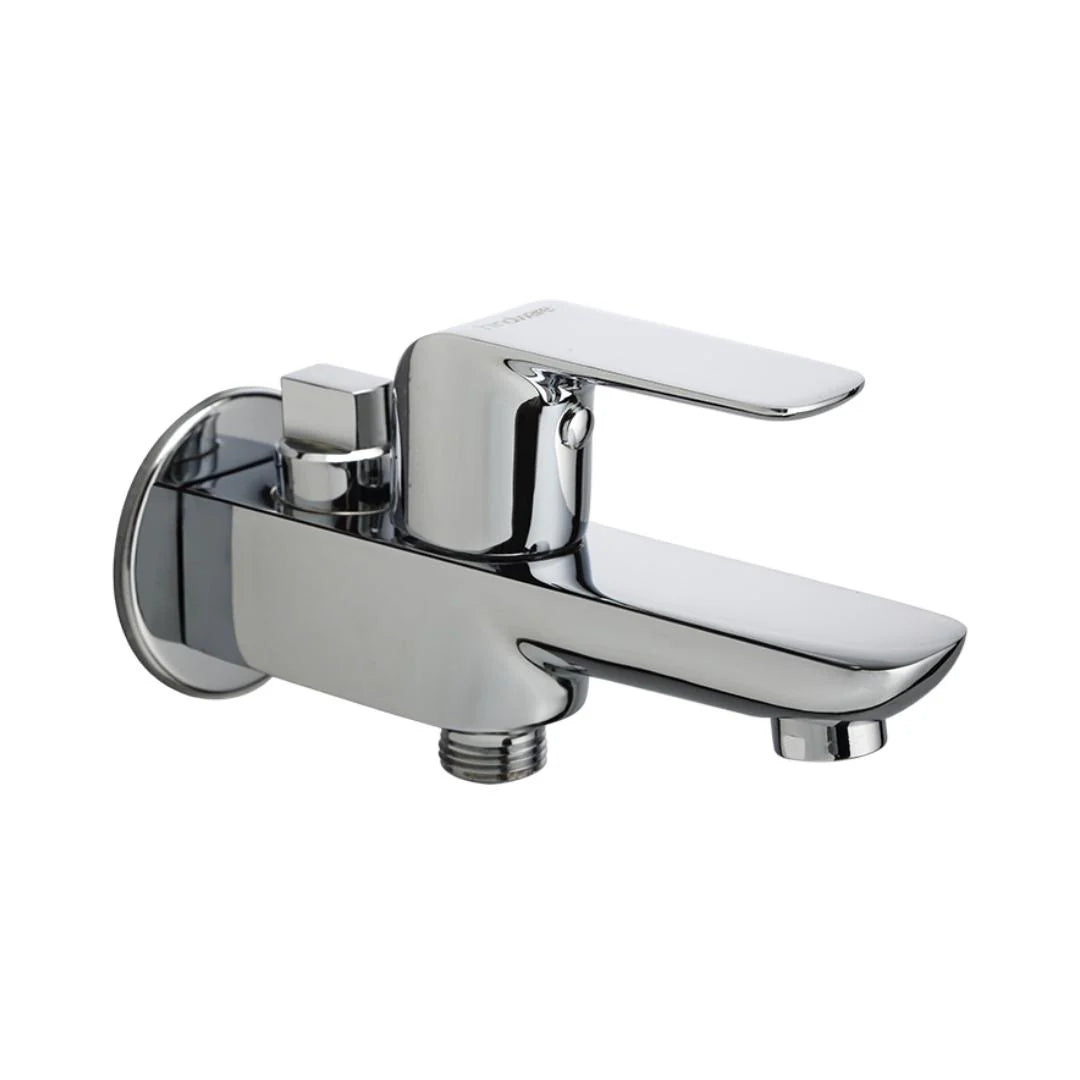 Hindware WC Area 2 Way Bib Tap Fluid F400003 - Chrome