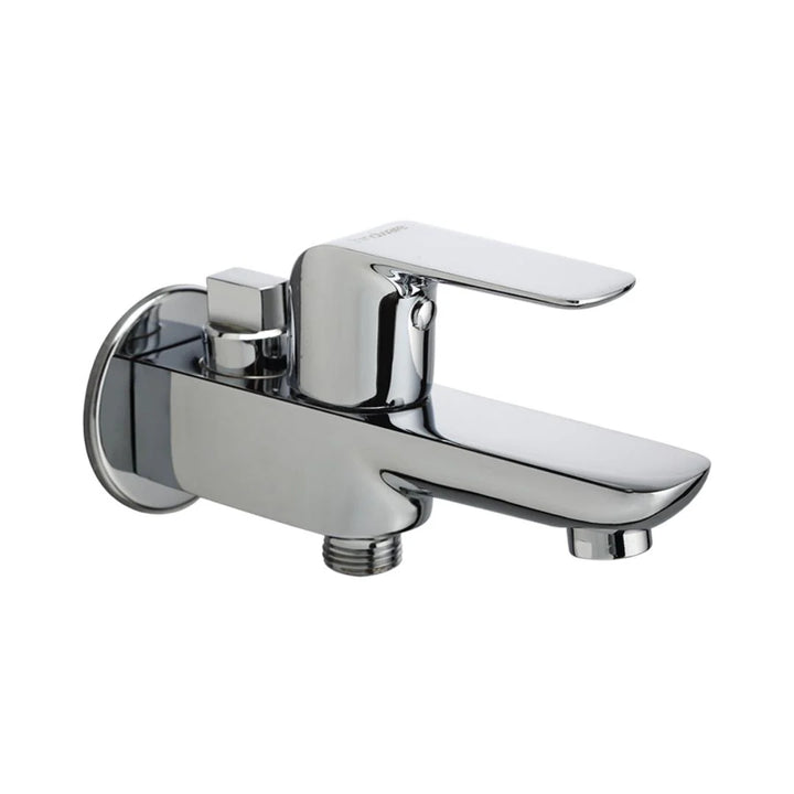 Hindware WC Area 2 Way Bib Tap Fluid F400003 - Chrome