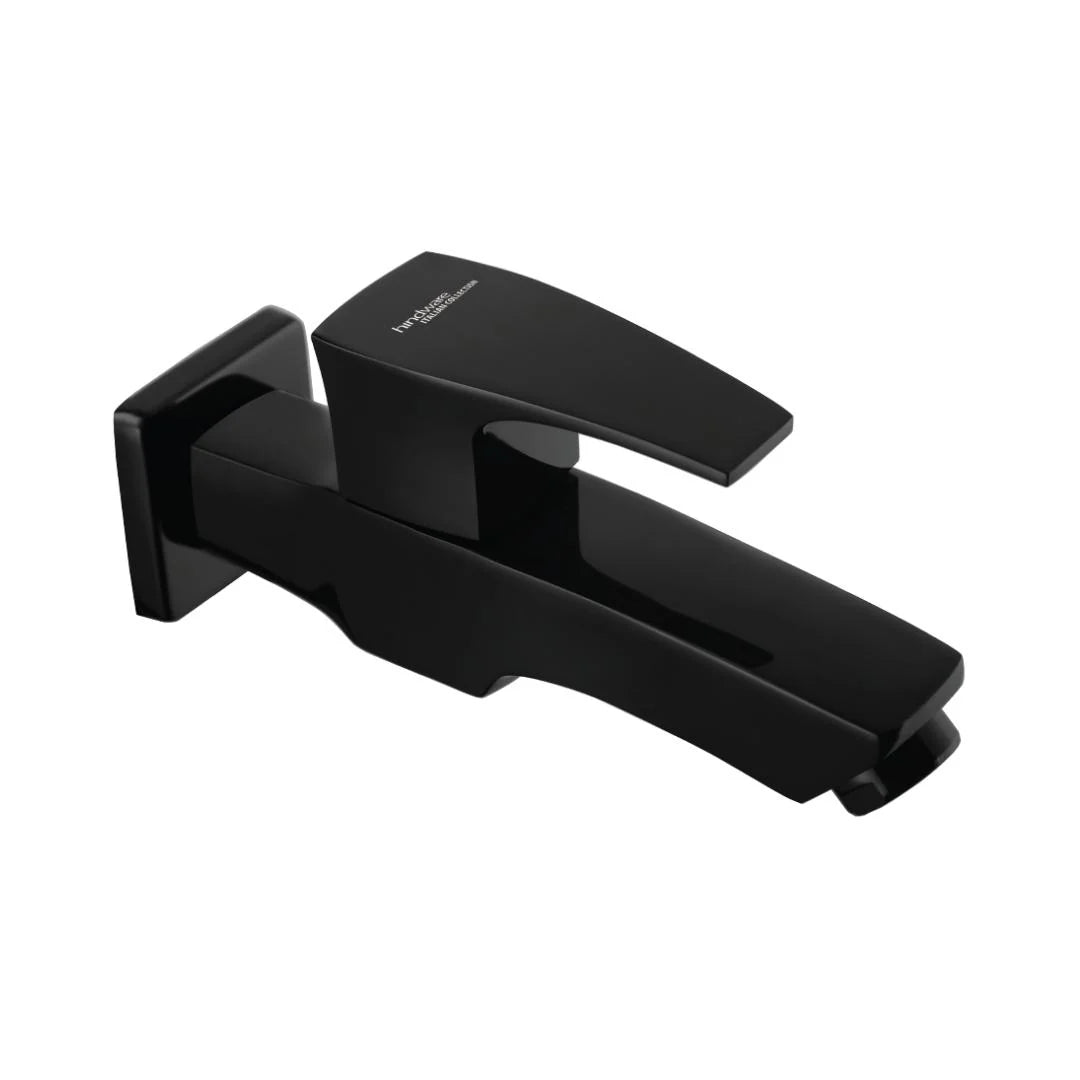 Hindware WC Area Bib Tap Avior F520004GRT - Black Chrome