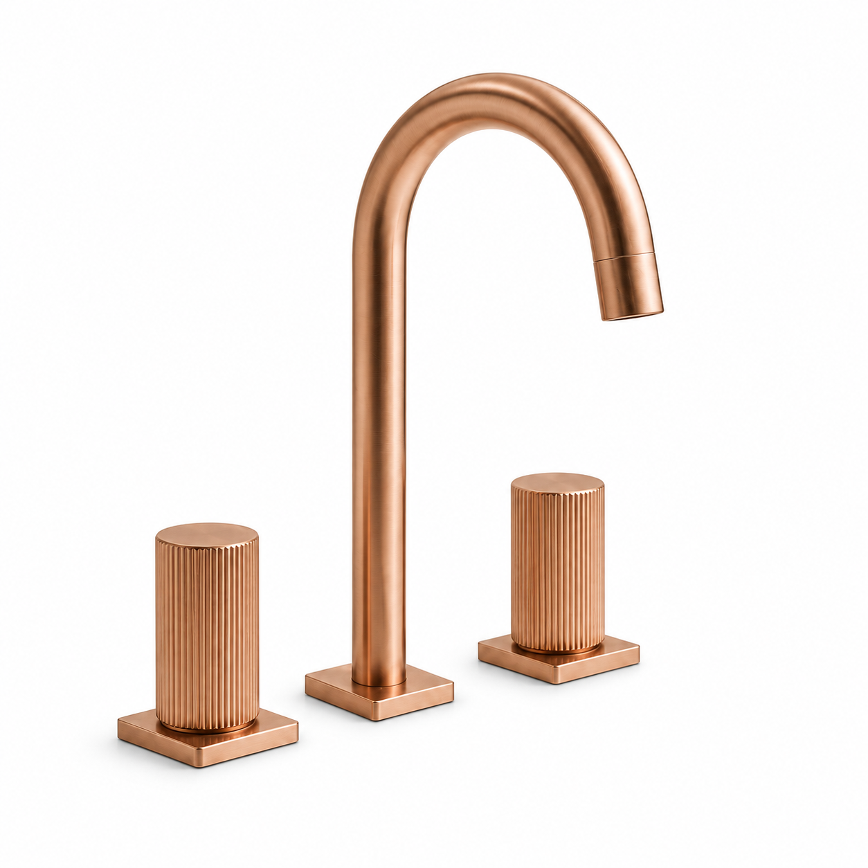SERVEO PEBBLE SERIES DUCK MOUNTED BASIN MIXER SV6301-ROSE GOLD