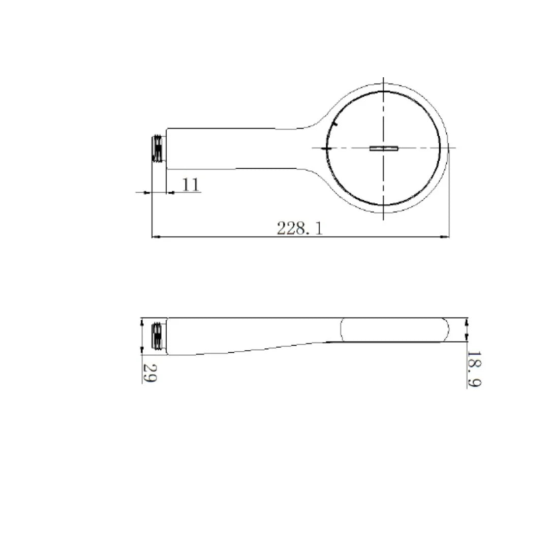 American Standard Single Flow Hand Shower FFASS505-000560BA0 - Chrome
