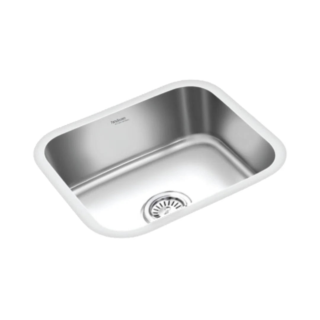 Hindware Stainless Steel Sink Undermount Series SINGLE BOWL FLAMINGO UM 18 x 16 ( 18 x 16 inches ) - Matt