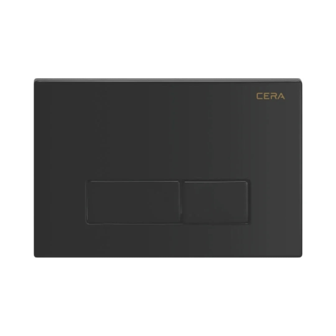 Cera Flush Plate B1120101MB - Black Matt