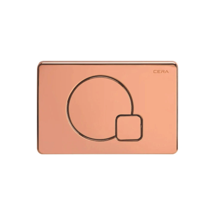 Cera Flush Plate B1120104RG - Rose Gold