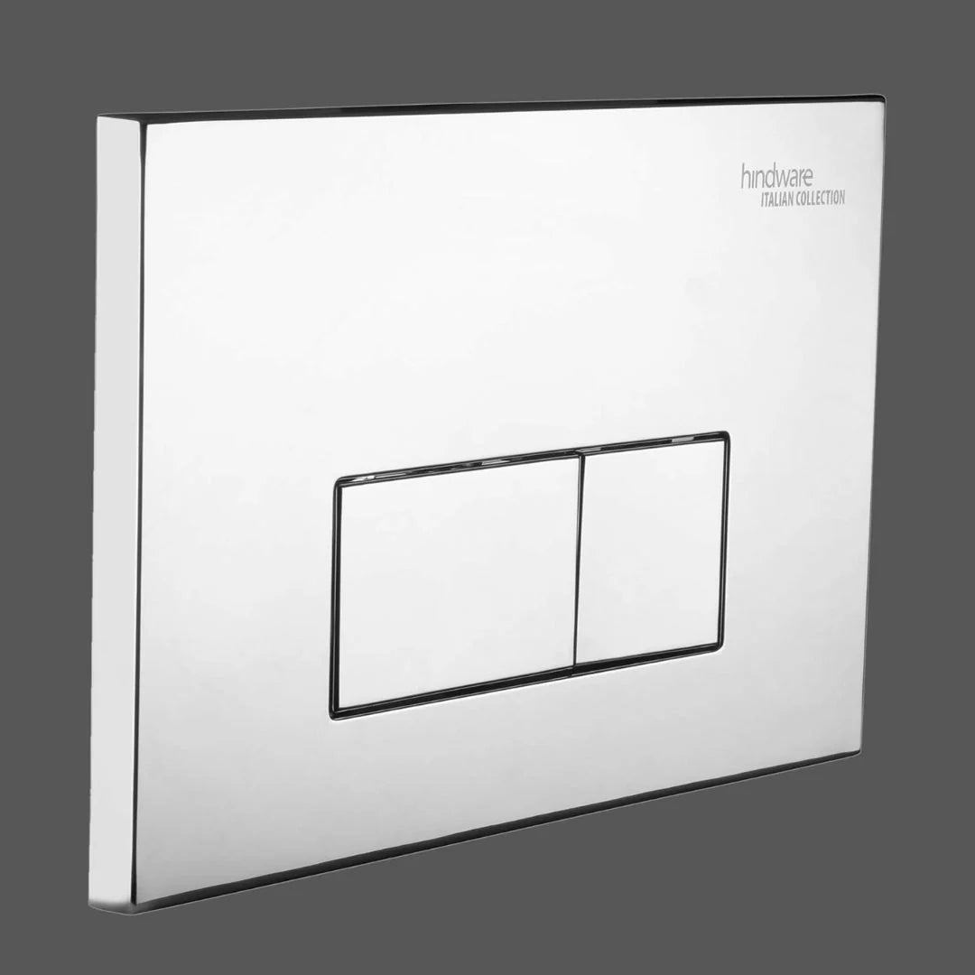 Hindware Flush Plate LOOP - Chrome