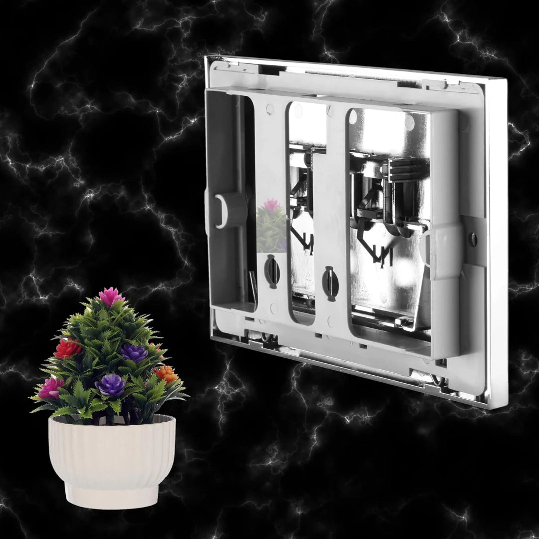 Hindware Flush Plate LOOP - Chrome