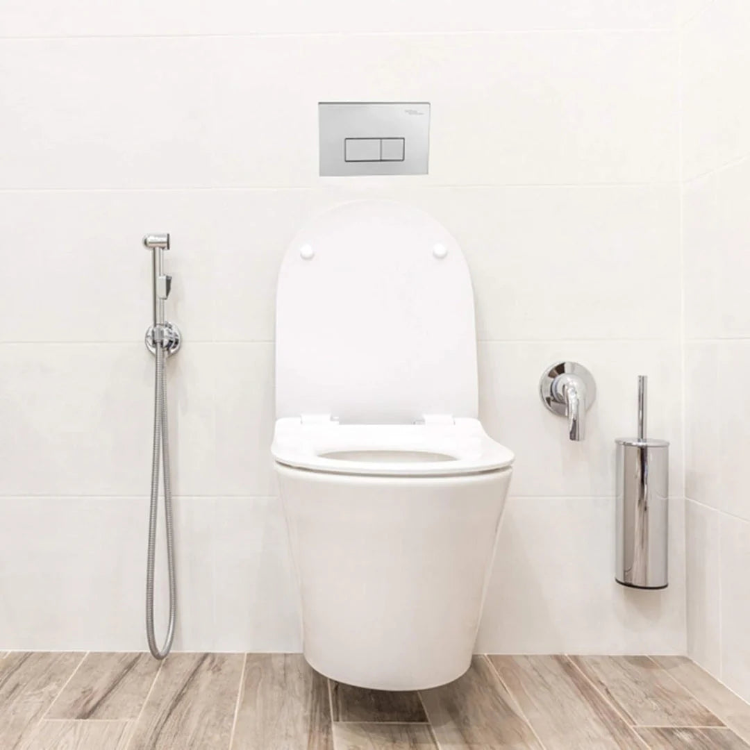 Hindware Flush Plate LOOP - Chrome