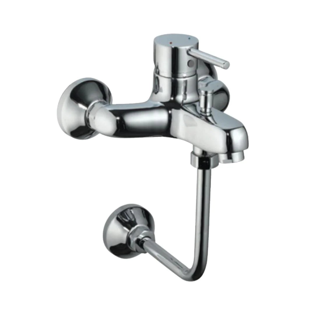 Jaquar 2 Way Wall Mixer Florentine FLR-CHR-5143 Normal Flow - Chrome Finish