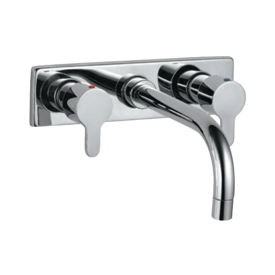 Jaquar Wall Mounted Basin Mixer Fusion FUS-CHR-29433 - Chrome
