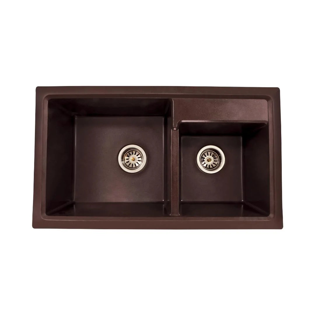 Hindware Quartz Sink Garnet GARNET 31 X 18 X 8.3 ( 31 x 18 inches ) - Bronze