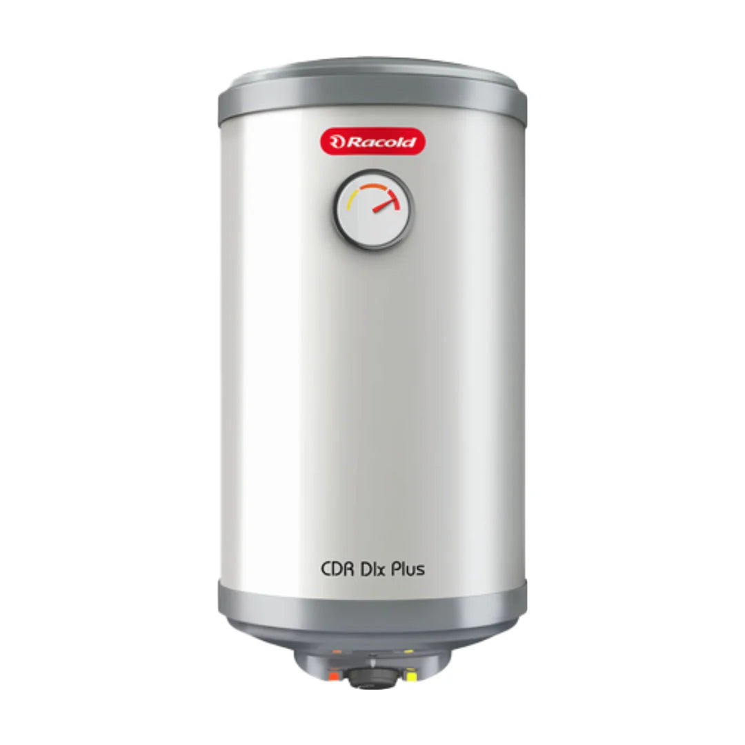 Racold Electric Wall Mounting Horizontal 35 Ltr Storage Water Heater CDR DLX HORIZONTAL 35 in White finish