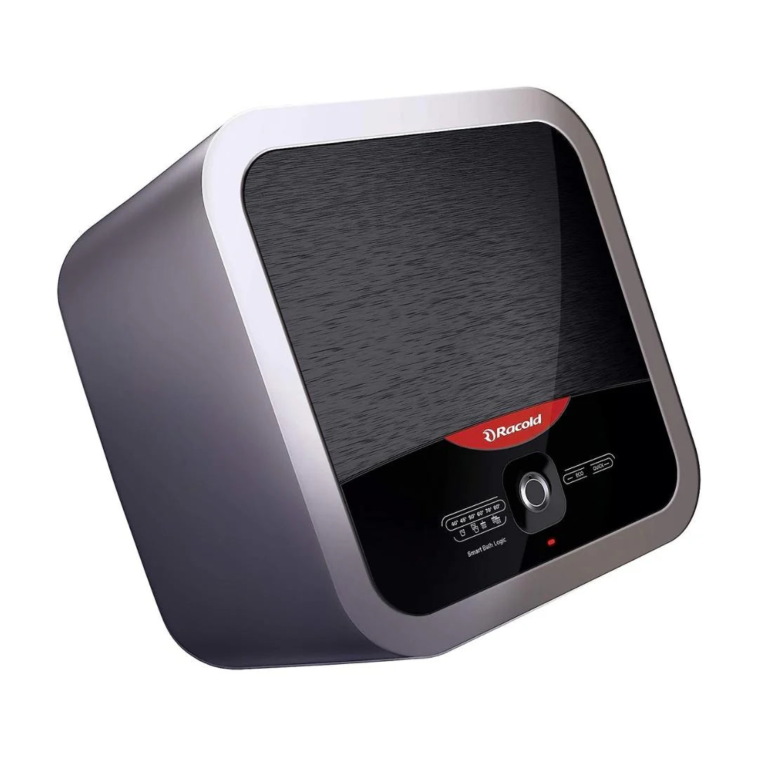 Racold Electric Wall Mounting Vertical 15 Ltr Storage Water Heater OMNIS LUX 15 BLACK in Black finish