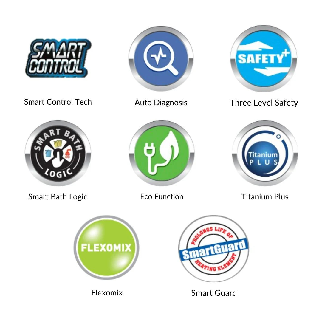 Racold Electric Wall Mounting Vertical 10 Ltr Storage Water Heater OMNIS LUX 10 SANDY in Sandy finish