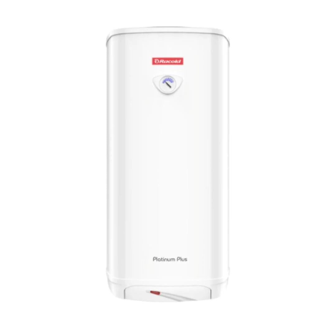 Racold Electric Wall Mounting Vertical 50 Ltr Storage Water Heater PLATINUM PLUS 50 in White finish