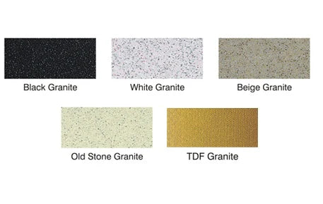 Nirali Quartz Sink Quartz Premium Range GRANIO ( 39 x 19.5 inches ) - White Granite