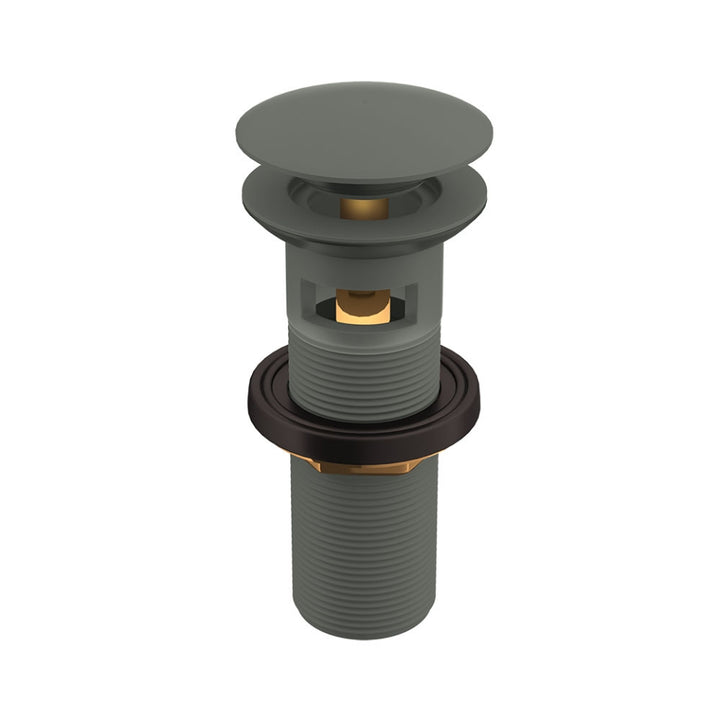 JAQUAR WASH BASIN 5 INCHES POP-UP WASTE COUPLING CLICK CLAK WASTE ALD-GRF-729L130 -GRAPHITE