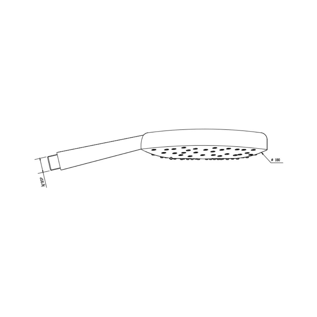 Jaquar Single Flow Hand Shower HSH-CHR-1781 - Chrome