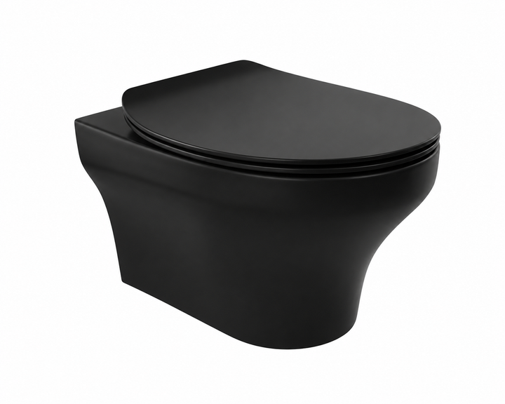 KOHLER SPACITY RIMLESSS WALL HUNG WC K-28922IN-S-7-BLACK