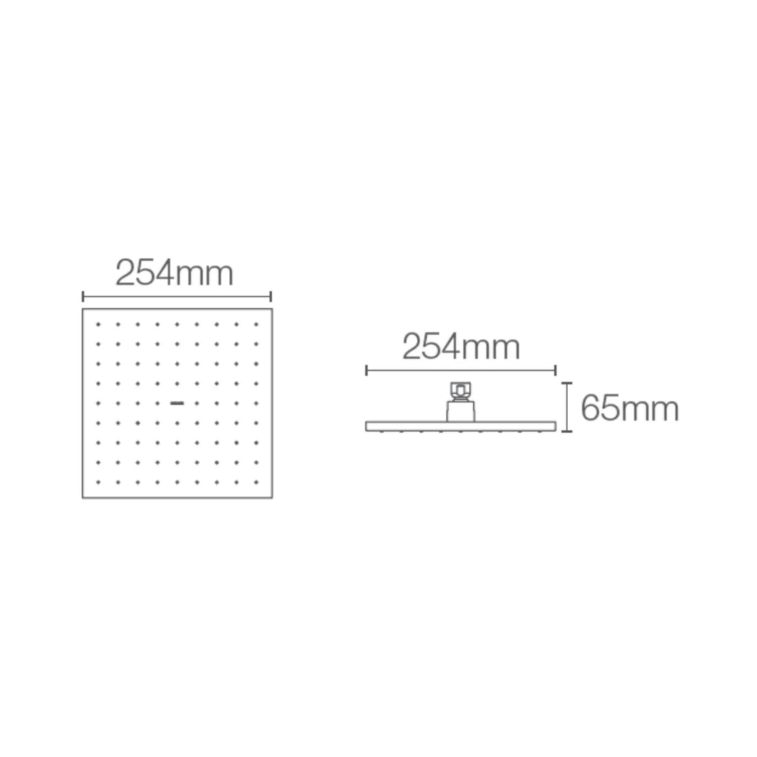 Kohler Single Flow Overhead Shower Rain Duet 18361IN-CL-AF - French Gold