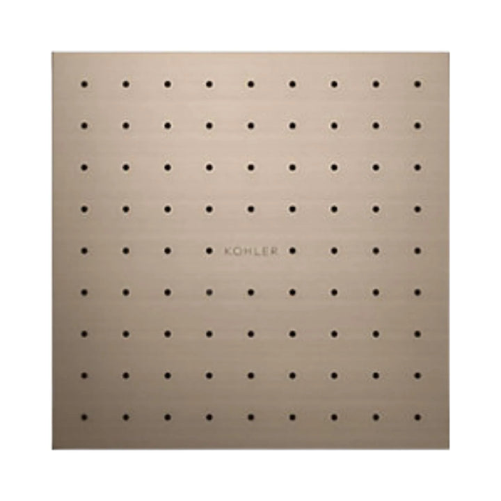 Kohler Single Flow Overhead Shower Rain Duet 18361IN-CL-BV - Brushed Bronze