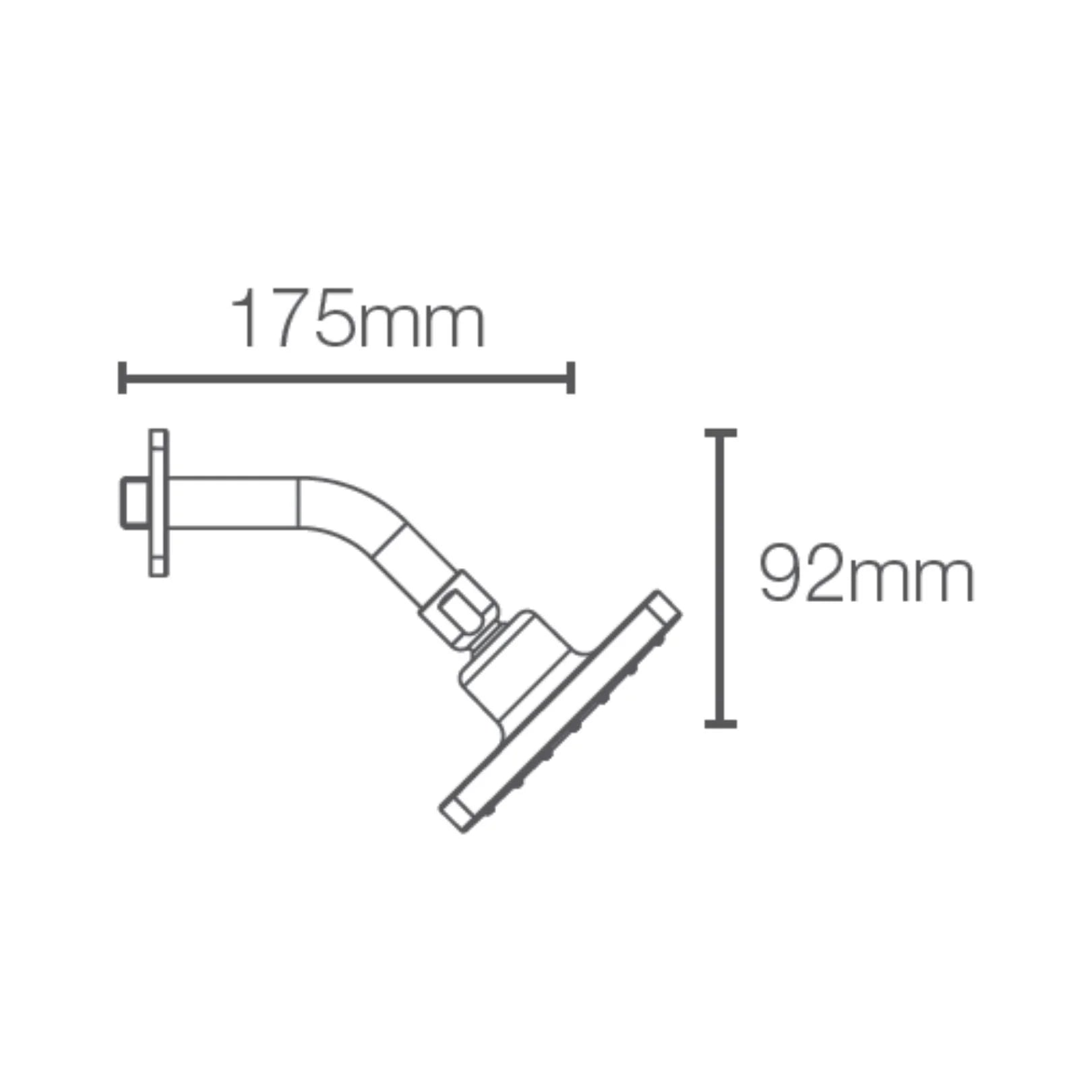 Kohler Single Flow Overhead Shower Parallel 22645IN-CP - Chrome