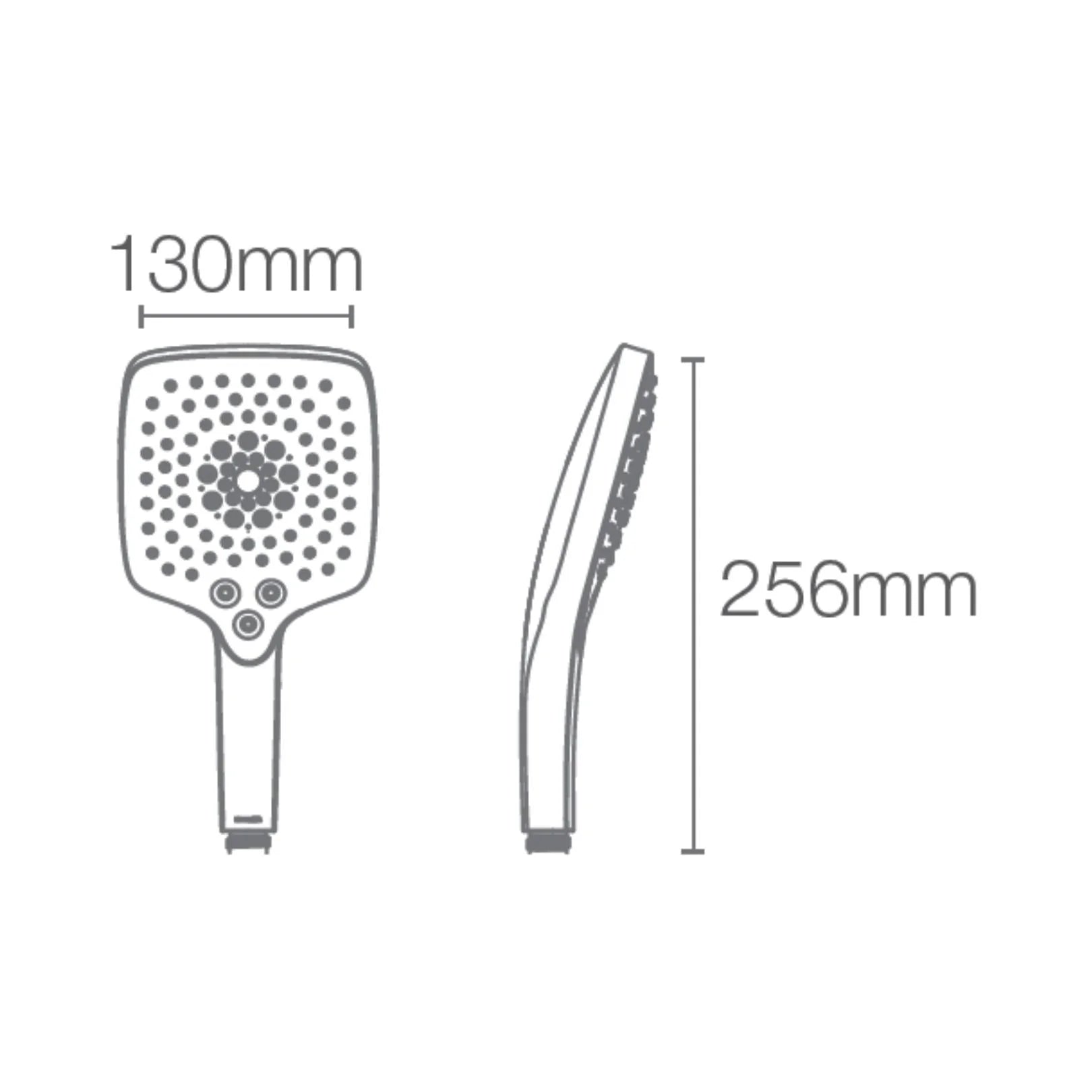 Kohler Multi Flow Hand Shower Rain Duet 24717IN-AF - French Gold