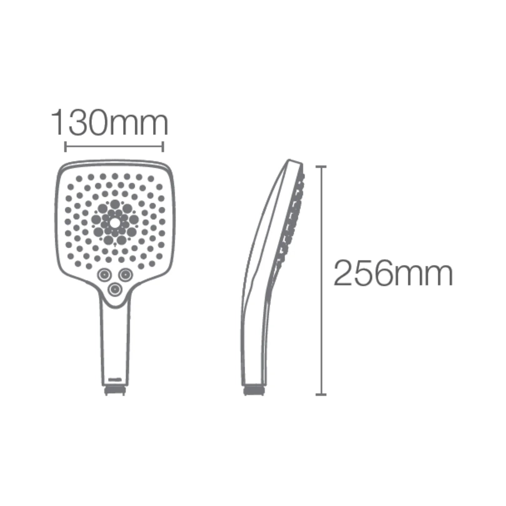 Kohler Multi Flow Hand Shower Rain Duet 24717IN-BV - Brushed Bronze