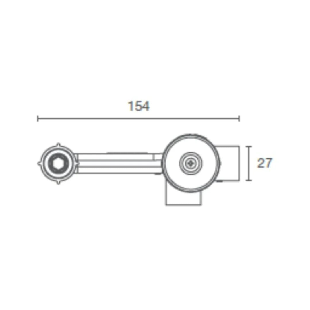Kohler Wall Mount Basin Mixer Valve Beam 25149IN-NA - Chrome