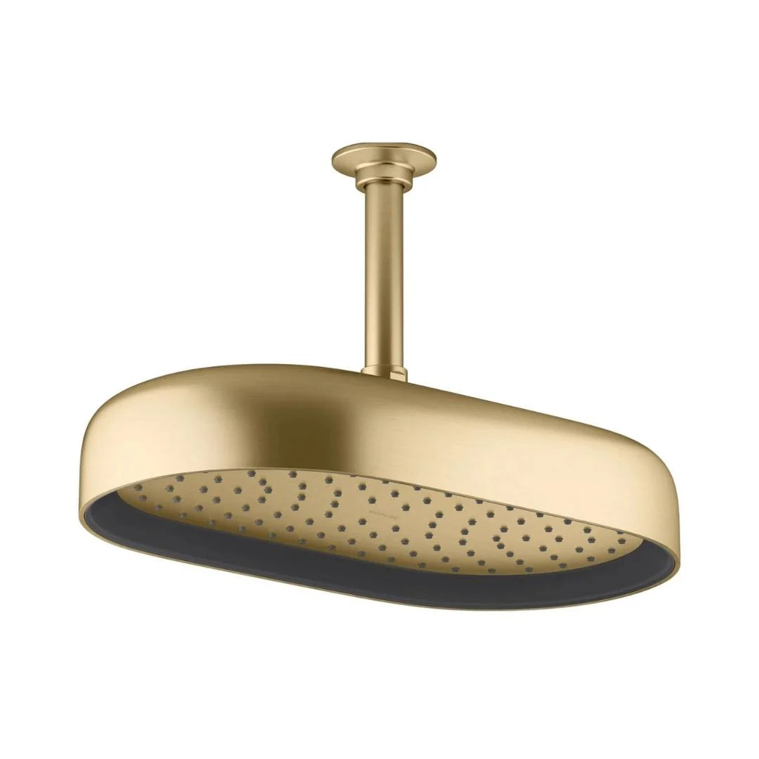 Kohler Single Flow Overhead Shower Statement 26294IN-AF - French Gold