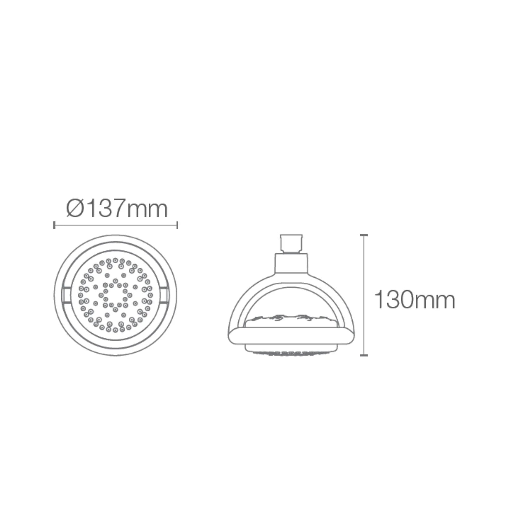 Kohler Multi Flow Overhead Shower Flipside 5513IN-CP - Chrome