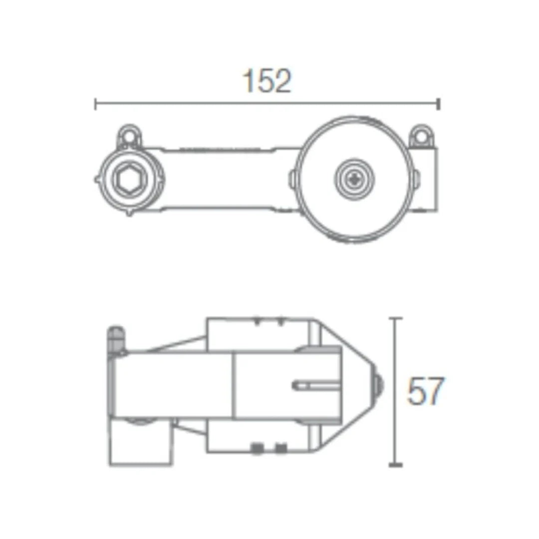 Kohler Wall Mount Basin Mixer Valve Complementary 5679IN-AF - French Gold
