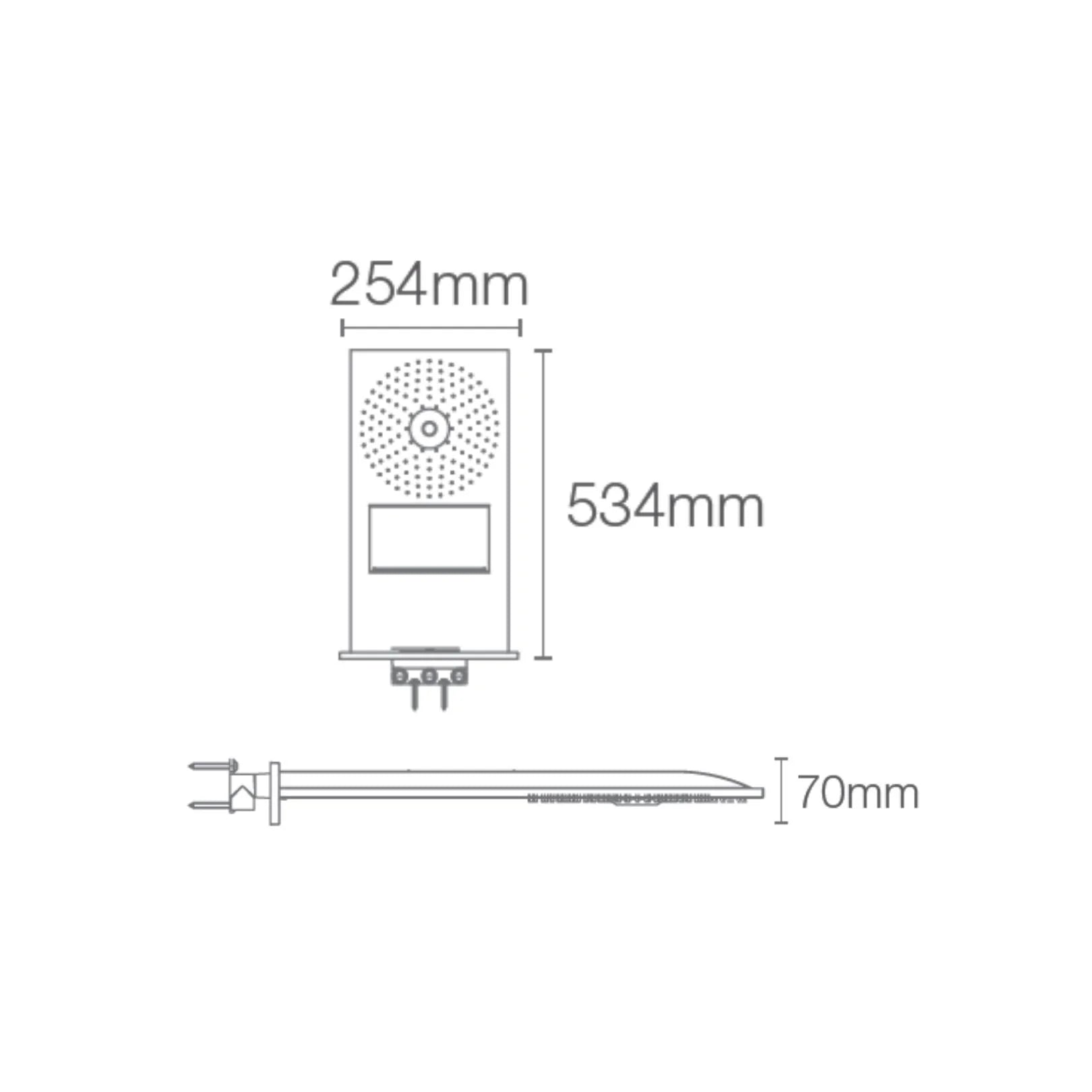 Kohler Multi Flow Overhead Shower Beitou 72830IN-L-CP - Chrome